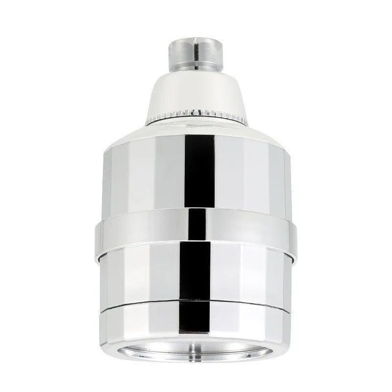 Bluejw 15-Stage Shower Filter - High Output Chrome Showerhead Filter for Hard Water - Powerful Fixed Spa Showerhead - Showerhead Filters for Hair & Skin Health - Image 1